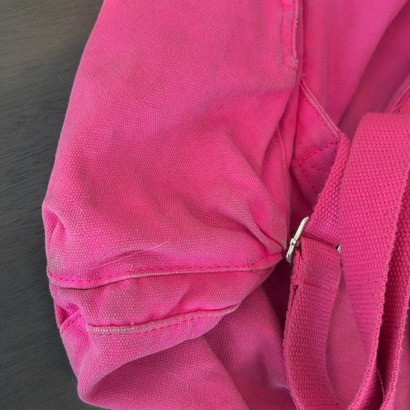 2 ‘Pink’ Victoria’s Secret canvas backpacks - Picture 7 of 11